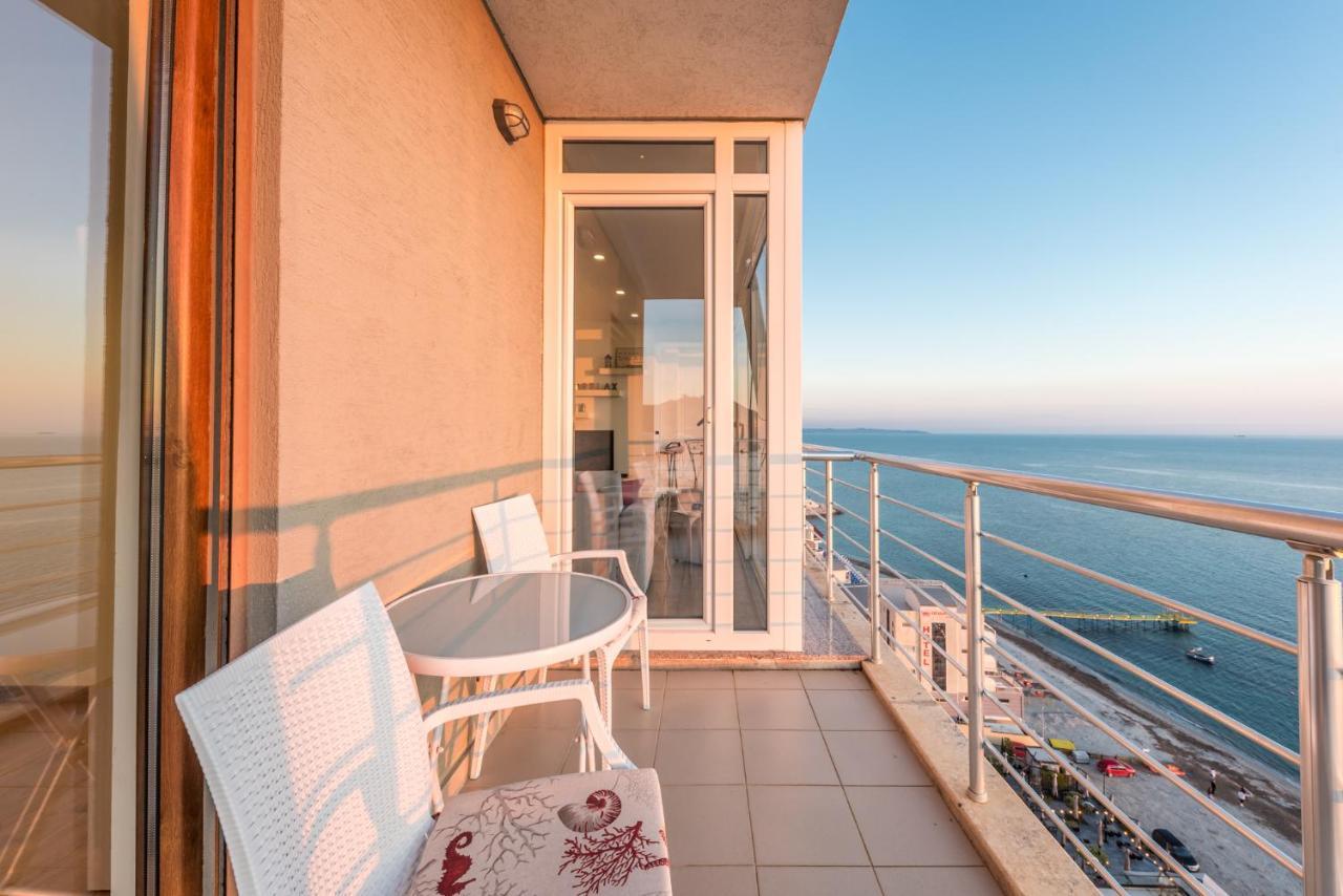 Blue Heaven -Full Sea View Brand New Apartment Durrës Kültér fotó